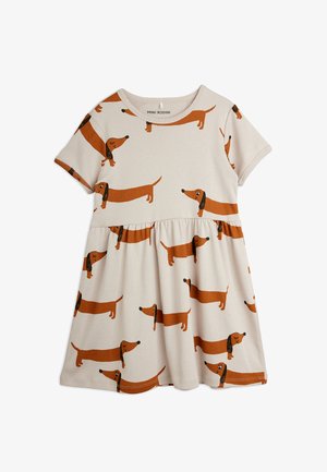 Mini Rodini, DOG - Трикотажна рокля - grey