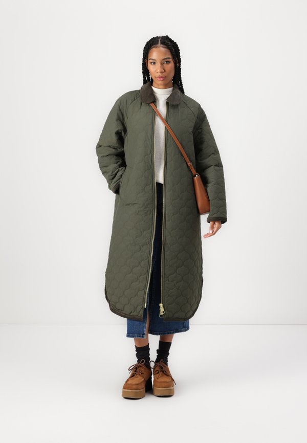 FIONN - Winter coat - dark olive4