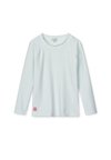 NOAH LONGSLEEVE SWIM TEE UNISEX - Αντηλιακή μπλούζα - pure sky/ reme de la creme