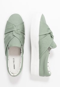 Anna Field Sapatos sem atacadores - mint