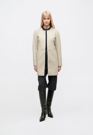 JDYVIOLA O NECK OPEN JACKET - Manteau court - nature melange