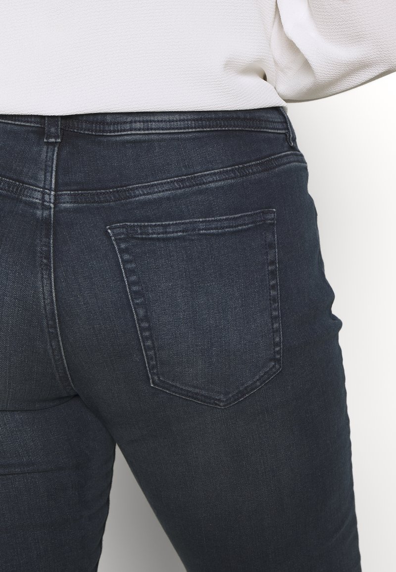 Damen Skinny | MY TRUE ME TOM TAILOR BASIC LEG Jeans Slim Fit used dark stone/dunkelblau - XF95206 Damen Skinny | MY TRUE ME TOM TAILOR BASIC LEG Jeans Slim Fit used dark stone/dunkelblau - XF95206