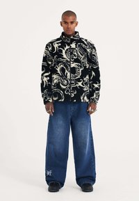 Ed Hardy Fleecejas - black beige