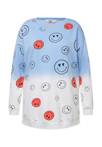 angel-of-style-farbverlauf-smiley-sweatshirt-sky-blue-hellblau