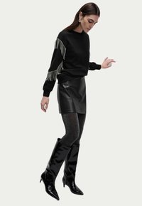 Marks & Spencer EMBELLISHED - Mikina - black