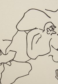 LASCANA KURZARM - Camiseta estampada - creme