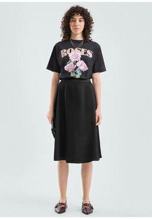 A-lijn rok - schwarz