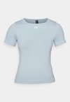 TRAIN SEAMLESS - T-shirt basic - harbor blue/white