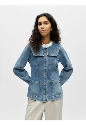 KRAGEN - Veste en jean - medium blue denim