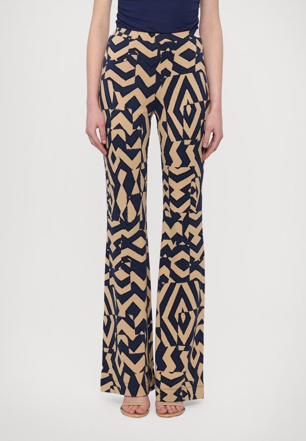 BROOKLYN PANTS - Trousers - troy maze medium beige