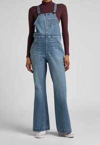 Lee Stickad tröja - dark red