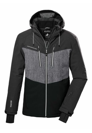 FUNKTIONS MIT ABZIPPBARER KAPUZE UND KSW 45 MN - Outdoor jacket - dunkelanthra