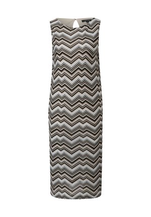 Day dress - beige/schwarz/weiß