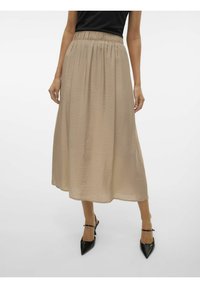 Vero Moda VMJOSIE - Gonna a campana - silver mink