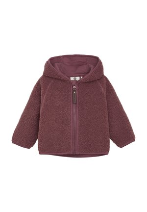 EN FANT TEDDY - Fleecejacke - roan rouge