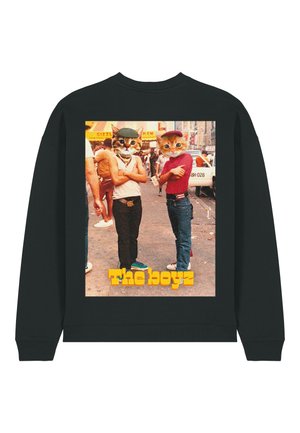 THE BOYZ BACK UNISEX  - Ikdienas džemperis - black