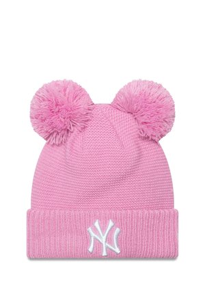 NEW YORK YANKEES DOUBLE POM CUFF  - Beanie - rosa