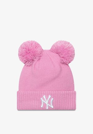 New Era, NEW YORK YANKEES DOUBLE POM CUFF - Beanie - rosa