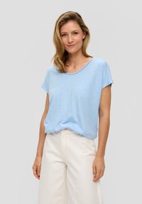 s.Oliver T-Shirt print - himmelblau