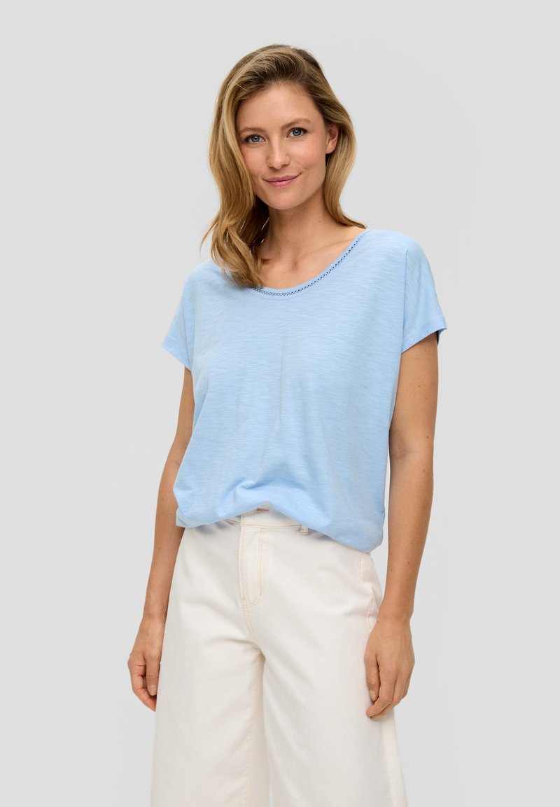 s.Oliver T-Shirt print - himmelblau