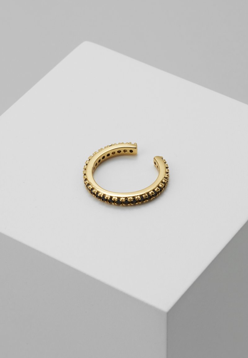 Orelia JET SINGLE EAR CUFF Pendientes pale goldcoloured/dorado
