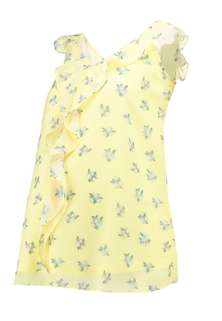 Spring Maternity T-shirt print geel Spring Maternity T-shirt print geel