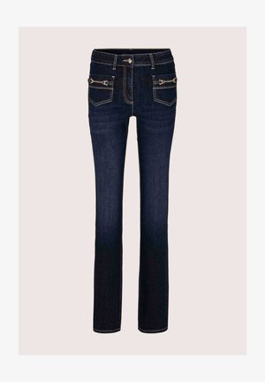 MADELEINE, MADELEINE HOSE SCHMALE JEANS MIT GERADEM BEIN - Straight leg jeans - dark blue