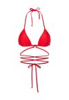 LSCN BY LASCANA TRIANGLE - Bikini top - rot