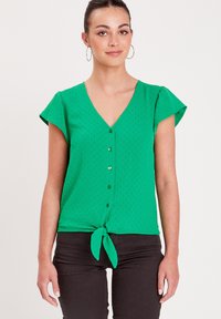 Cache Cache MIT KURZEN ÄRMELN - Bluse - vert