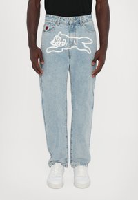Icecream RUNNING DOG PANT - Straight leg jeans - heavy wash blue