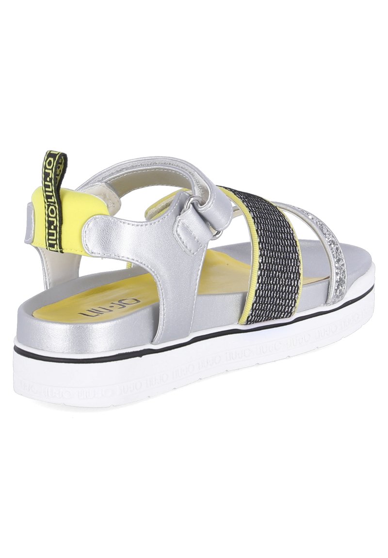 Kinder Riemchensandalen | LIU JO Riemensandalette silber/silberfarben - TQ36275 Kinder Riemchensandalen | LIU JO Riemensandalette silber/silberfarben - TQ36275