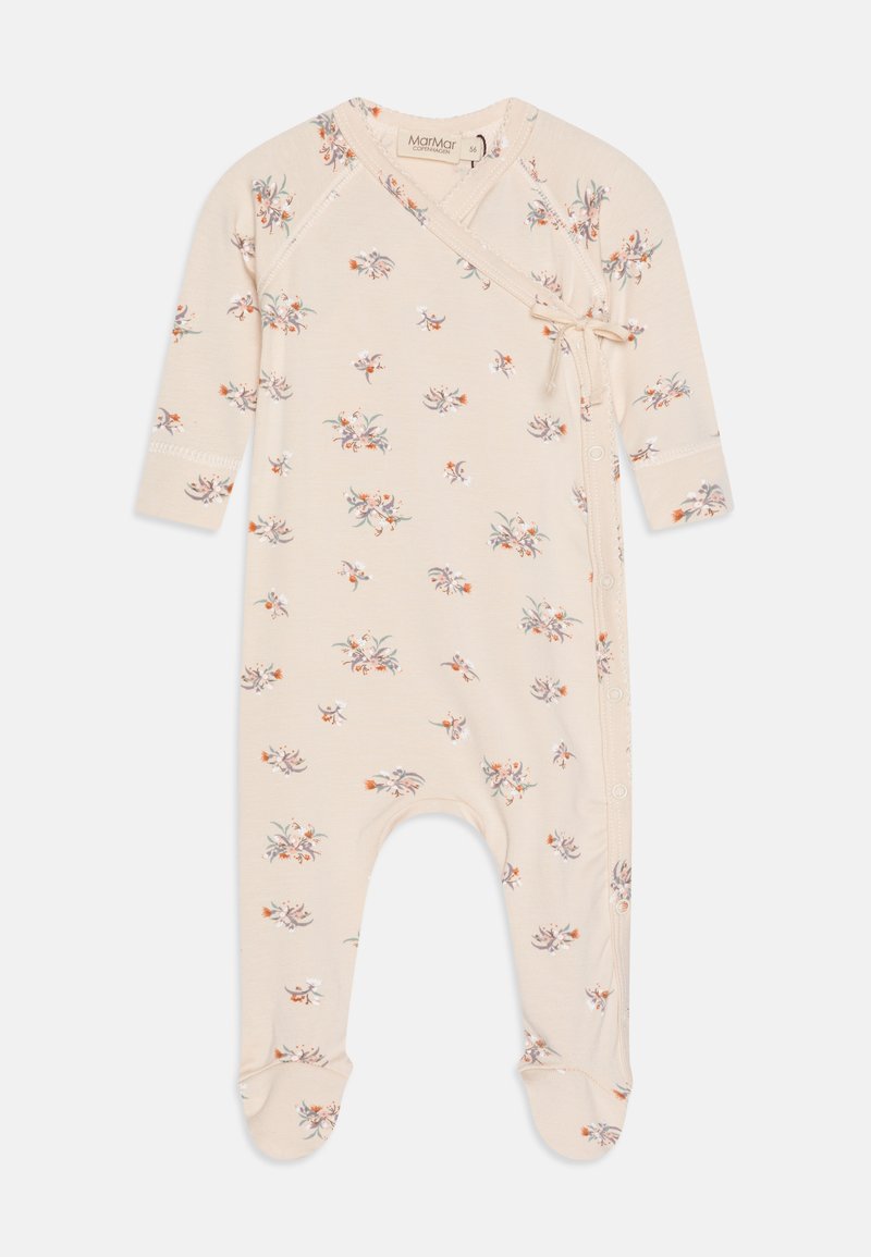 MarMar Copenhagen BABY RUBETTA ROMPER UNISEX Sleep suit sand/light