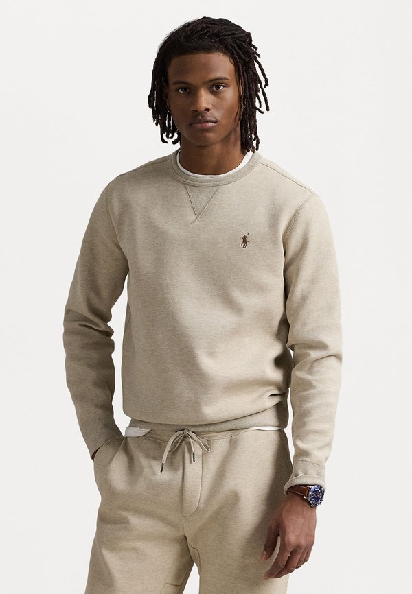 DOUBLE-KNIT SWEATSHIRT - Sweatshirt - tuscan beige heather