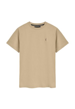 SHORT SLEEVE CREWNECK HW25 RIGBY GO    - Camiseta básica - light brown