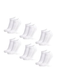 Danish Endurance LOW-CUT BAMBOO 6 PACK - Calze - white