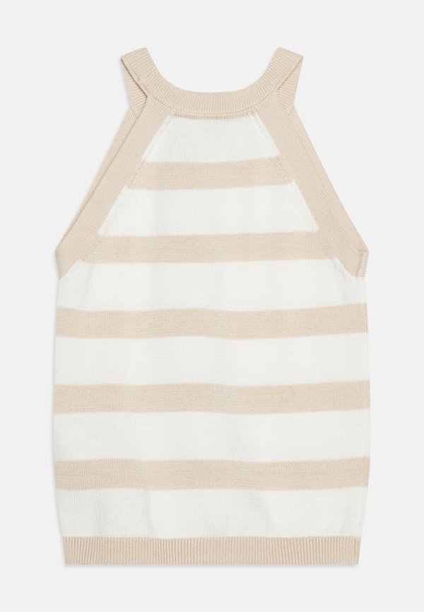 HALTERNECK - Top - beige2