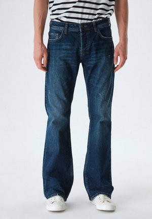 Bootcut-farkut - dark blue