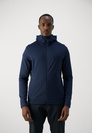 RIDER TECH ZIP HOOD - Fleece jacket - blue shadow