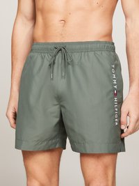 Tommy Hilfiger ORIGINAL MEDIUM DRAWSTRING - Short de bain - stonewash green