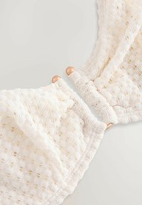 Bikinio viršutinė dalis - ecru crochet