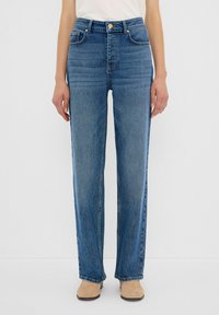 Jeans a sigaretta - navy blue