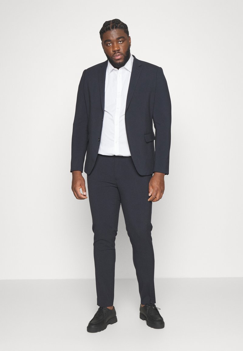 Lindbergh PLAIN MENS SUIT PLUS SLIM FIT Suit navy/dark blue