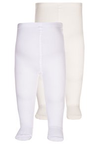 Jacky Baby - 2 PACK - Hlačne nogavice - weiß/offwhite Miniaturna slika 1