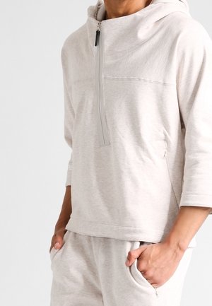 Jersey con capucha - light brown