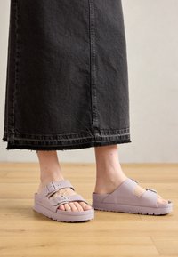 Birkenstock ARIZONA FLEX PLATFORM EXQ LENA NARROW - Sandali - faded purple (1029101)