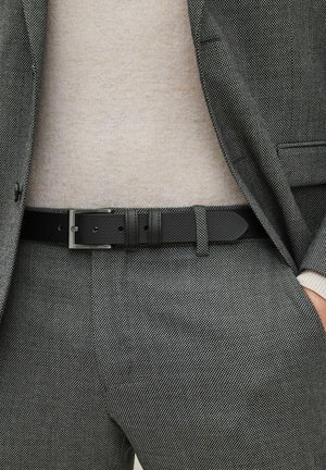 Ceinture - black textured