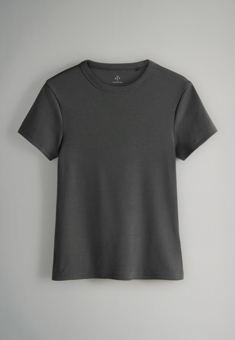 Lot De 5 T-Shirts Regular à Manches Courtes - Couleurs Assorties (Brun, Rouge, Rose, Blanc) - Taille 12 Ans