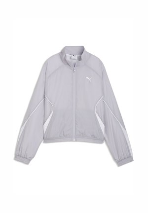 RELAXED FULL-ZIP - Bluză de trening - vibrant silver