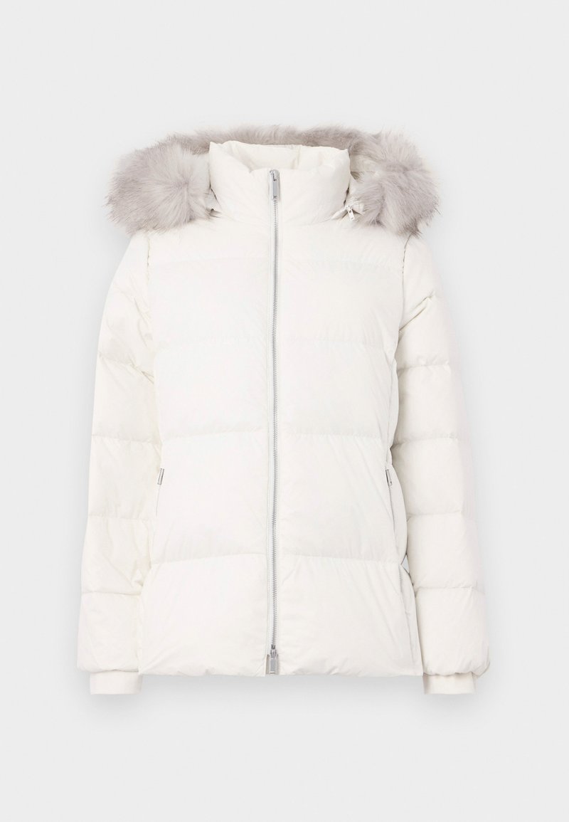 Calvin Klein Gewatteerde jas wit Calvin Klein Gewatteerde jas wit