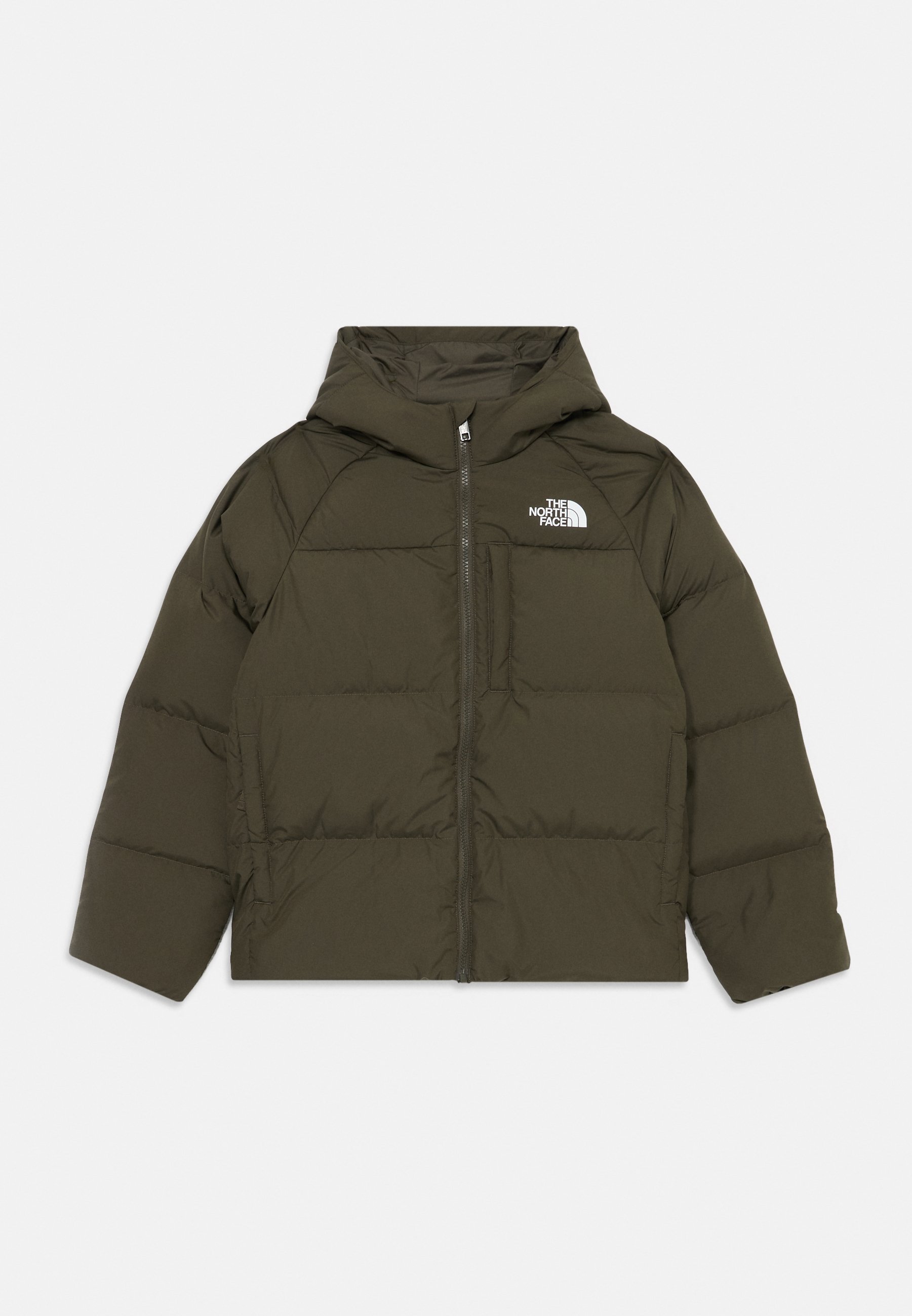The North Face HOODED UNISEX Winter jacket new taupe green